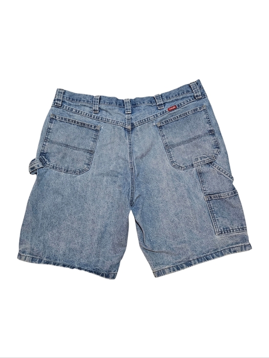Wrangler Other - Wrangler Light Blue Denim Cargo Jorts - Men